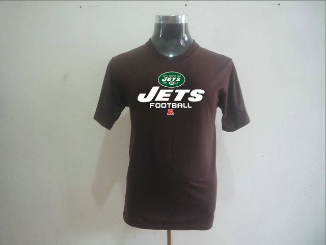NEW NFL New York Jets Big & Tall Critical Victory T-Shirt Brown