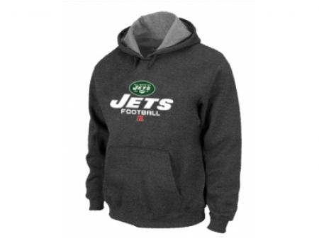 New York Jets Critical Victory Pullover Hoodie D.Grey New York Jets Critical Victory Pullover Hoodie D.Grey