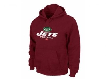 New York Jets Critical Victory Pullover Hoodie RED New York Jets Critical Victory Pullover Hoodie RED