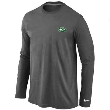 New York Jets Sideline Legend Authentic Long Sleeve T-Shirt D.Grey New York Jets Sideline Legend Authentic Long Sleeve T-Shirt D.Grey
