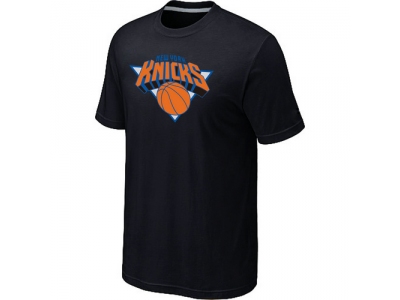 New York Knicks Big & Tall Primary Logo Black T-Shirt