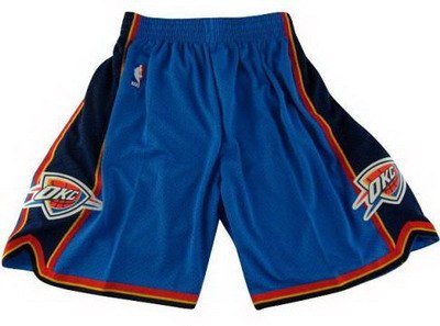 New York Knicks Blue Mesh Swingman Nba Shorts