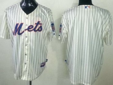 New York Mets Blank Cream MLB Jerseys