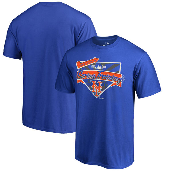 New York Mets Fanatics Branded 2017 MLB Spring Training Logo T Shirt Royal New York Mets Fanatics Branded 2017 MLB Spring Training Logo T Shirt Royal