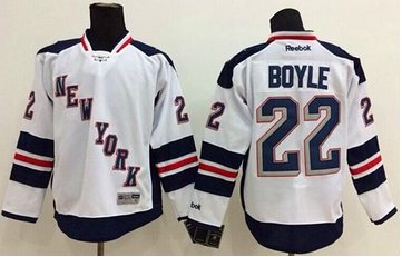 New York Rangers #22 Dan Boyle White 2014 Stadium Series Stitched NHL Jersey