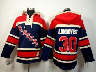 New York Rangers #30 Henrik Lundqvist Navy Blue Sawyer Hooded Sweatshirt Stitched NHL jersey New York Rangers #30 Henrik Lundqvist Navy Blue Sawyer Hooded Sweatshirt Stitched NHL jersey