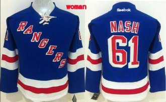 New York Rangers #61 Rick Nash Blue Home Women's Stitched NHL Jersey New York Rangers #61 Rick Nash Blue Home Women's Stitched NHL Jersey