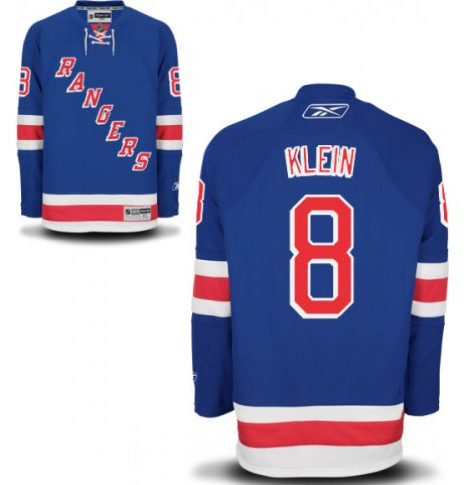New York Rangers #8 Kevin Klein Blue Men Jersey