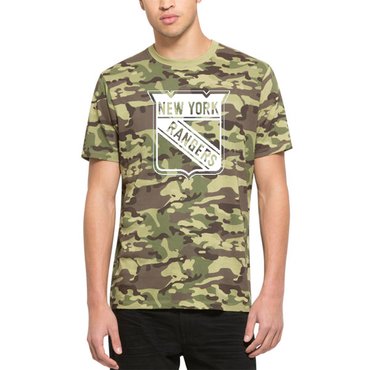 New York Rangers '47 Alpha T-Shirt Camo New York Rangers '47 Alpha T-Shirt Camo