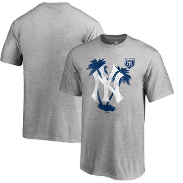 New York Yankees Fanatics Branded 2018 MLB Spring Training Vintage T Shirt Heather Gray New York Yankees Fanatics Branded 2018 MLB Spring Training Vintage T Shirt Heather Gray