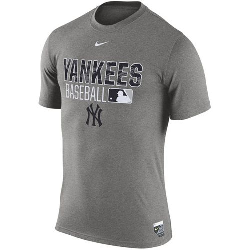 New York Yankees Nike 2016 AC Legend Team Issue 1.6 T-Shirt Gray New York Yankees Nike 2016 AC Legend Team Issue 1.6 T-Shirt Gray