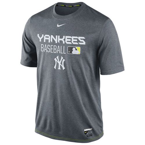 New York Yankees Nike Legend Team Issue Performance T-Shirt Charcoal New York Yankees Nike Legend Team Issue Performance T-Shirt Charcoal