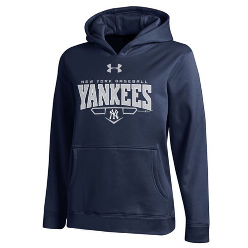 New York Yankees Under Armour Fleece Navy MLB Hoodie New York Yankees Under Armour Fleece Navy MLB Hoodie