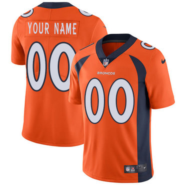 Nike Denver Broncos Limited Orange Home Men's Jersey NFL Vapor Untouchable Customized jerseys Nike Denver Broncos Limited Orange Home Men's Jersey NFL Vapor Untouchable Customized jerseys