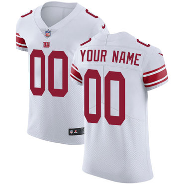 Nike NFL New York Giants Vapor Untouchable Customized Elite White Road Men's Jersey Nike NFL New York Giants Vapor Untouchable Customized Elite White Road Men's Jersey