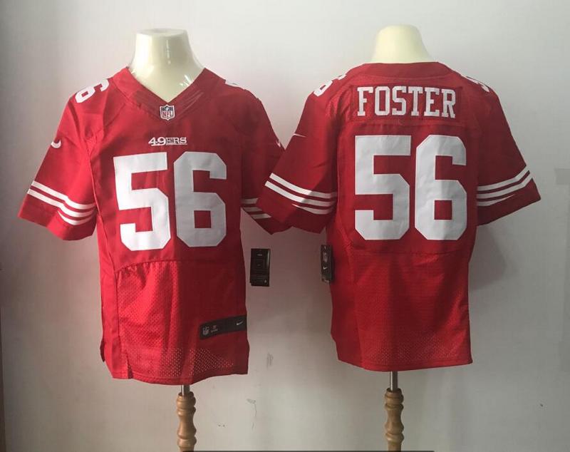 Nike 49ers 56 Reuben Foster Red Elite Jersey Nike 49ers 56 Reuben Foster Red Elite Jersey