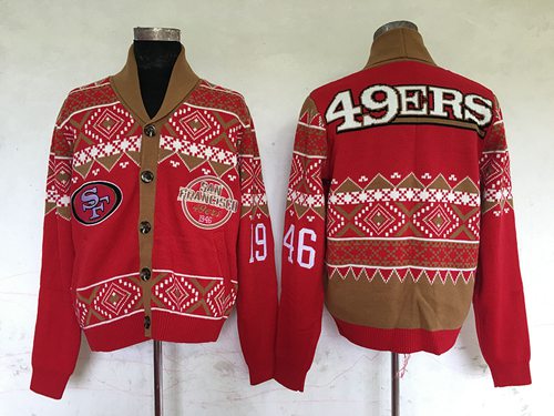 Nike 49ers Men's Ugly Sweater_2 Nike 49ers Men's Ugly Sweater_2