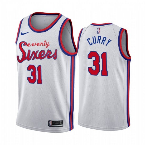 Nike 76ers #31 Seth Curry 2019-20 Unveil Classic Edition White Stitched NBA Jersey Nike 76ers #31 Seth Curry 2019-20 Unveil Classic Edition White Stitched NBA Jersey