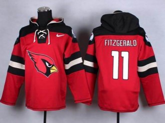 Nike Arizona Cardinals #11 Larry Fitzgerald Red Player Pullover NFL Hoodie Nike Arizona Cardinals #11 Larry Fitzgerald Red Player Pullover NFL Hoodie