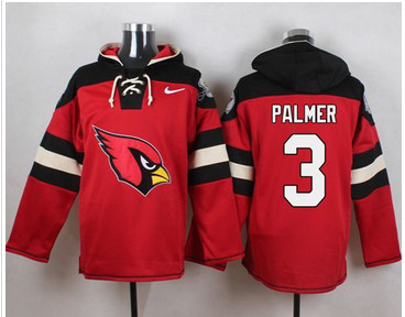 Nike Arizona Cardinals #3 Carson Palmer Red Player Pullover NFL Hoodie Nike Arizona Cardinals #3 Carson Palmer Red Player Pullover NFL Hoodie