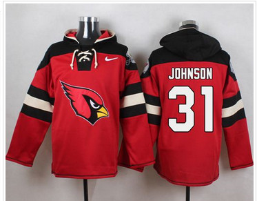 Nike Arizona Cardinals #31 David Johnson Red Player Pullover NFL Hoodie Nike Arizona Cardinals #31 David Johnson Red Player Pullover NFL Hoodie