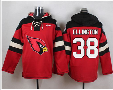Nike Arizona Cardinals #38 Andre Ellington Red Player Pullover NFL Hoodie Nike Arizona Cardinals #38 Andre Ellington Red Player Pullover NFL Hoodie