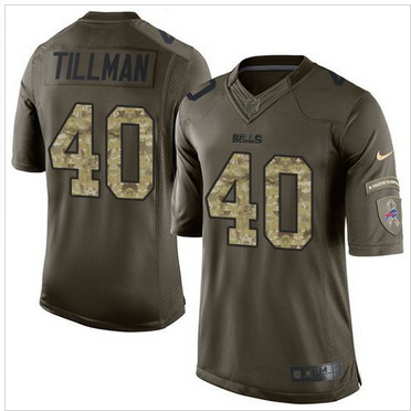 Nike Arizona Cardinals #40 Pat Tillman Green Men's Stitched NFL Limited Salute to Service Jersey Nike Arizona Cardinals #40 Pat Tillman Green Men's Stitched NFL Limited Salute to Service Jersey