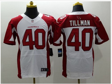 Nike Arizona Cardinals #40 Pat Tillman White Men's Stitched NFL Elite Jersey Nike Arizona Cardinals #40 Pat Tillman White Men's Stitched NFL Elite Jersey