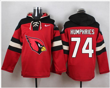 Nike Arizona Cardinals #74 D.J. Humphries Red Player Pullover NFL Hoodie Nike Arizona Cardinals #74 D.J. Humphries Red Player Pullover NFL Hoodie