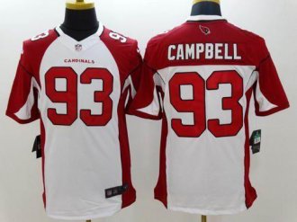 Nike Arizona Cardinals #93 Calais Campbell White NFL Limited Jersey Nike Arizona Cardinals #93 Calais Campbell White NFL Limited Jersey