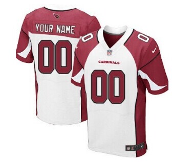 Nike Arizona Cardinals Customized White Elite Jersey Nike Arizona Cardinals Customized White Elite Jersey
