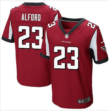 Nike Atlanta Falcons #23 Robert Alford Red Team Color Men's Stitched NFL Elite Jersey