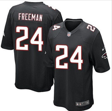 Nike Atlanta Falcons #24 Devonta Freeman Black Alternate Youth Stitched NFL Elite Jersey Nike Atlanta Falcons #24 Devonta Freeman Black Alternate Youth Stitched NFL Elite Jersey