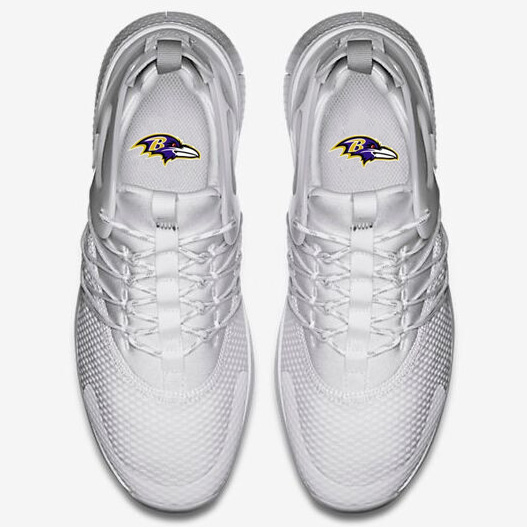 Nike Baltimore Ravens London Olympics White Shoes