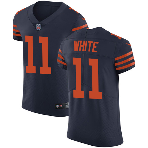 Nike Bears #11 Kevin White Navy Blue Alternate Men's Stitched NFL Vapor Untouchable Elite Jersey Nike Bears #11 Kevin White Navy Blue Alternate Men's Stitched NFL Vapor Untouchable Elite Jersey