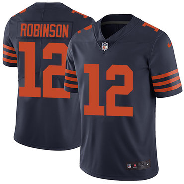 Nike Bears #12 Allen Robinson Navy Blue Alternate Men's Stitched NFL Vapor Untouchable Limited Jersey Nike Bears #12 Allen Robinson Navy Blue Alternate Men's Stitched NFL Vapor Untouchable Limited Jersey