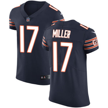Nike Bears #17 Anthony Miller Navy Blue Team Color Men's Stitched NFL Vapor Untouchable Elite Jersey Nike Bears #17 Anthony Miller Navy Blue Team Color Men's Stitched NFL Vapor Untouchable Elite Jersey