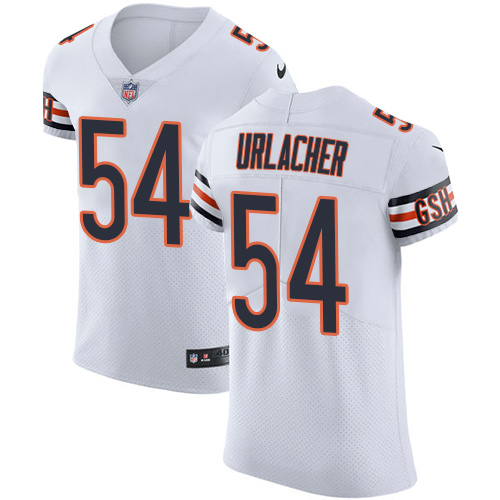 Nike Bears #54 Brian Urlacher White Men's Stitched NFL Vapor Untouchable Elite Jersey Nike Bears #54 Brian Urlacher White Men's Stitched NFL Vapor Untouchable Elite Jersey