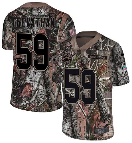 Nike Bears #59 Danny Trevathan Camo Men's Stitched NFL Limited Rush Realtree Jersey Nike Bears #59 Danny Trevathan Camo Men's Stitched NFL Limited Rush Realtree Jersey