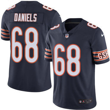 Nike Bears #68 James Daniels Navy Blue Team Color Men's Stitched NFL Vapor Untouchable Limited Jersey Nike Bears #68 James Daniels Navy Blue Team Color Men's Stitched NFL Vapor Untouchable Limited Jersey