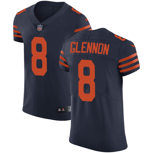 Nike Bears #8 Mike Glennon Navy Blue Alternate Men's Stitched NFL Vapor Untouchable Elite Jersey Nike Bears #8 Mike Glennon Navy Blue Alternate Men's Stitched NFL Vapor Untouchable Elite Jersey