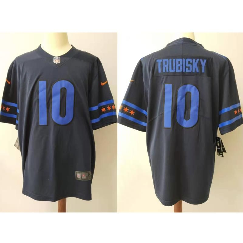 Nike Bears 10 Mitchell Trubisky Black All Star Vapor Untouchable Limited Jersey Nike Bears 10 Mitchell Trubisky Black All Star Vapor Untouchable Limited Jersey