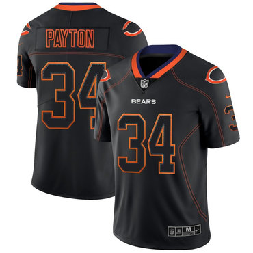 Nike Bears 34 Walter Payton Black Shadow Legend Limited Jersey Nike Bears 34 Walter Payton Black Shadow Legend Limited Jersey