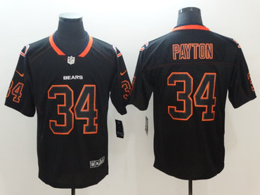 Nike Bears 34 Walter Payton Black Shadow Legend Limited Jersey Nike Bears 34 Walter Payton Black Shadow Legend Limited Jersey