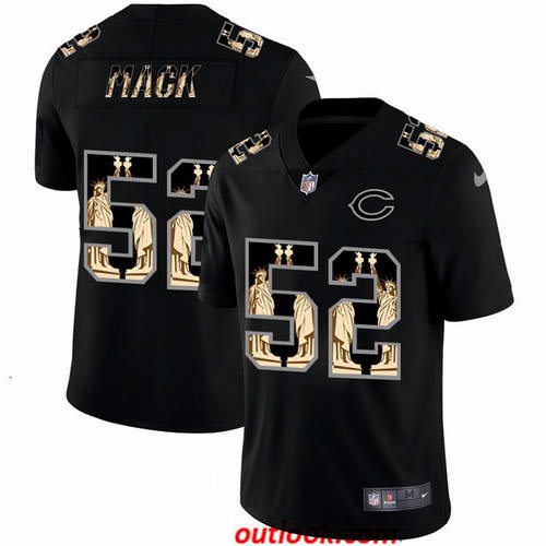 Nike Bears 52 Khalil Mack Black Statue Of Liberty Limited Jersey Nike Bears 52 Khalil Mack Black Statue Of Liberty Limited Jersey