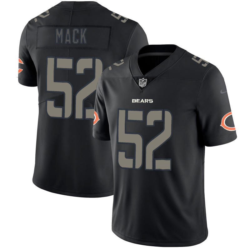 Nike Bears 52 Khalil Mack Black Vapor Impact Limited Jersey Nike Bears 52 Khalil Mack Black Vapor Impact Limited Jersey