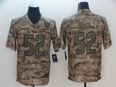 Nike Bears 52 Khalil Mack Camo Salute To Service Limited Jersey Nike Bears 52 Khalil Mack Camo Salute To Service Limited Jersey