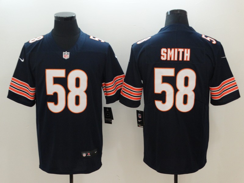 Nike Bears 58 Roquan Smith Navy Vapor Untouchable Limited Jersey Nike Bears 58 Roquan Smith Navy Vapor Untouchable Limited Jersey