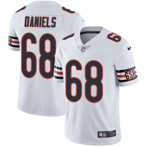 Nike Bears 68 James Daniels White Color Rush Limited Jersey Nike Bears 68 James Daniels White Color Rush Limited Jersey
