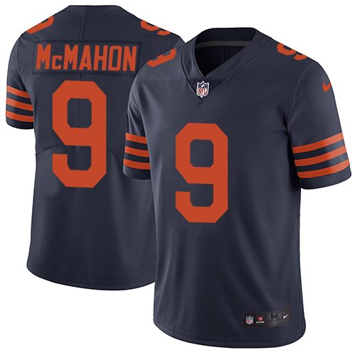 Nike Bears 9 Jim McMahon Navy Alternate Vapor Untouchable Limited Jersey Nike Bears 9 Jim McMahon Navy Alternate Vapor Untouchable Limited Jersey